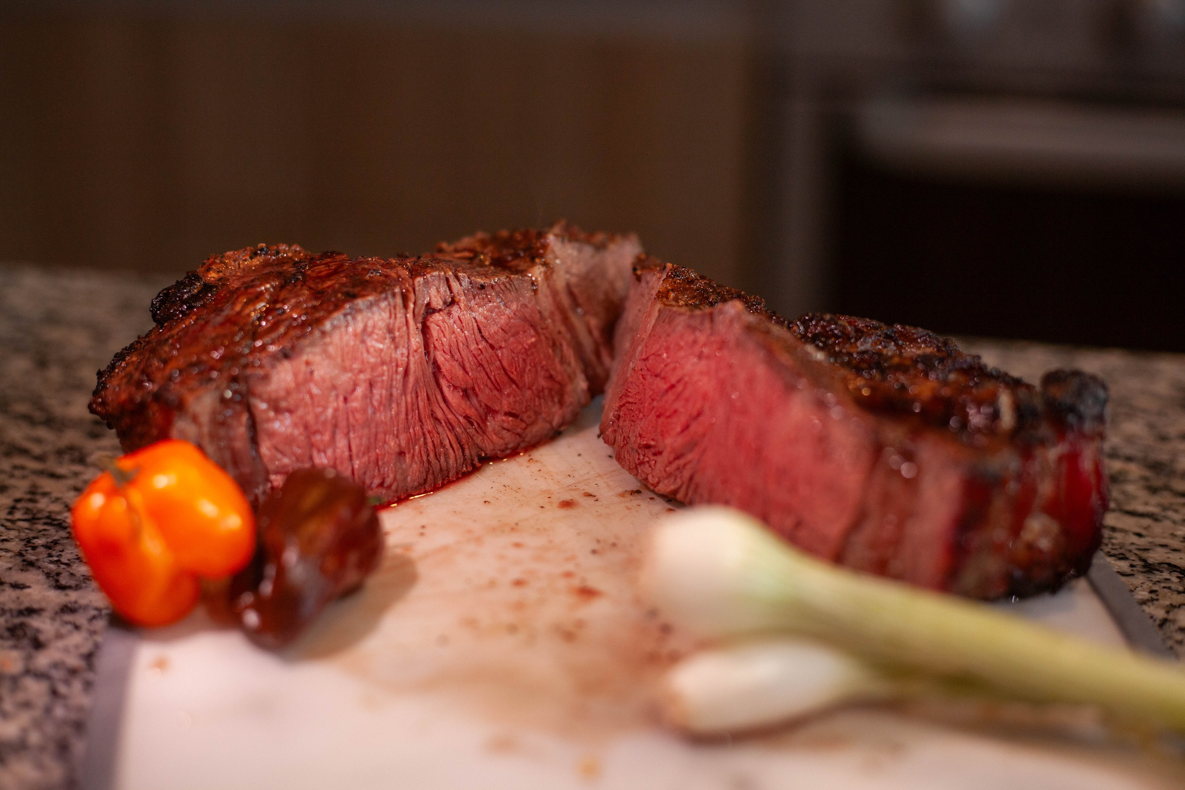 Bistec Término Medio con Toque de Habanero