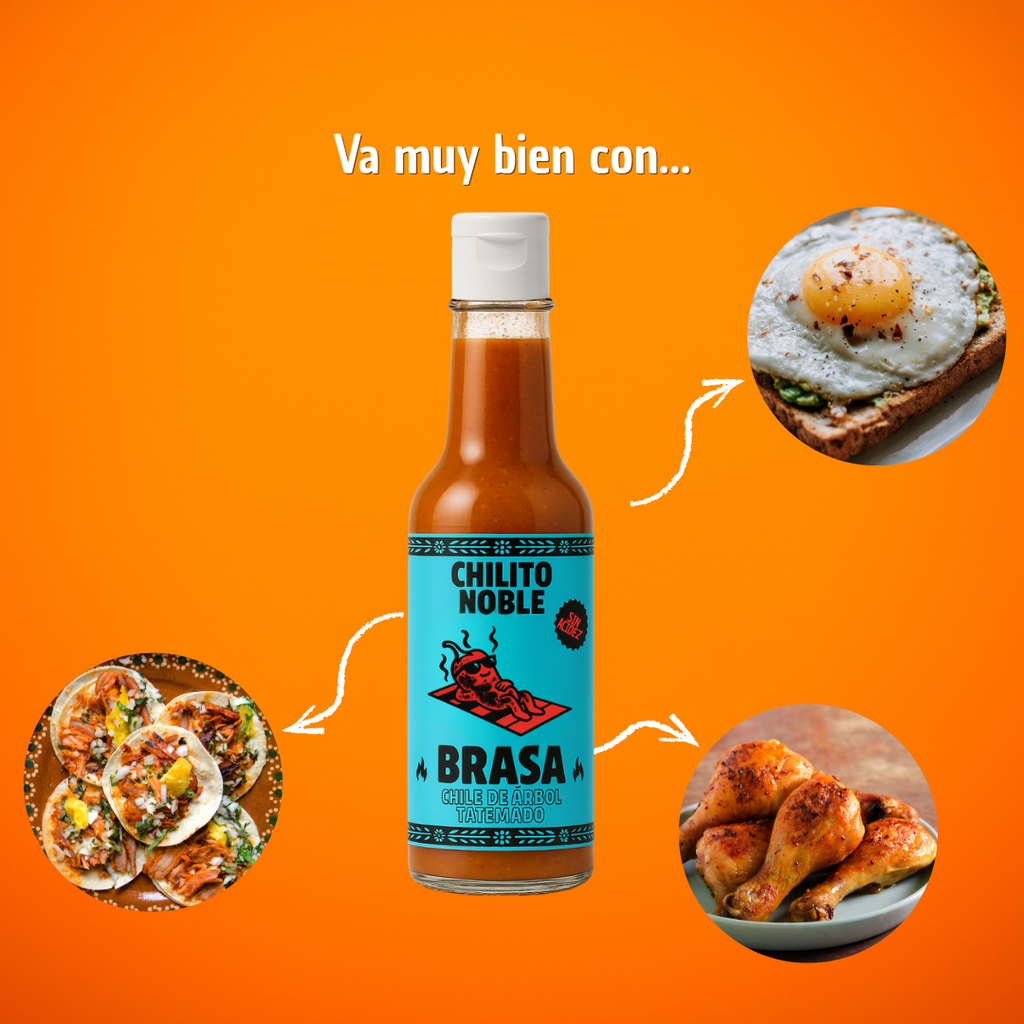 Brasa – Chile de Árbol Tatemado (Sin Acidez) 250ml
