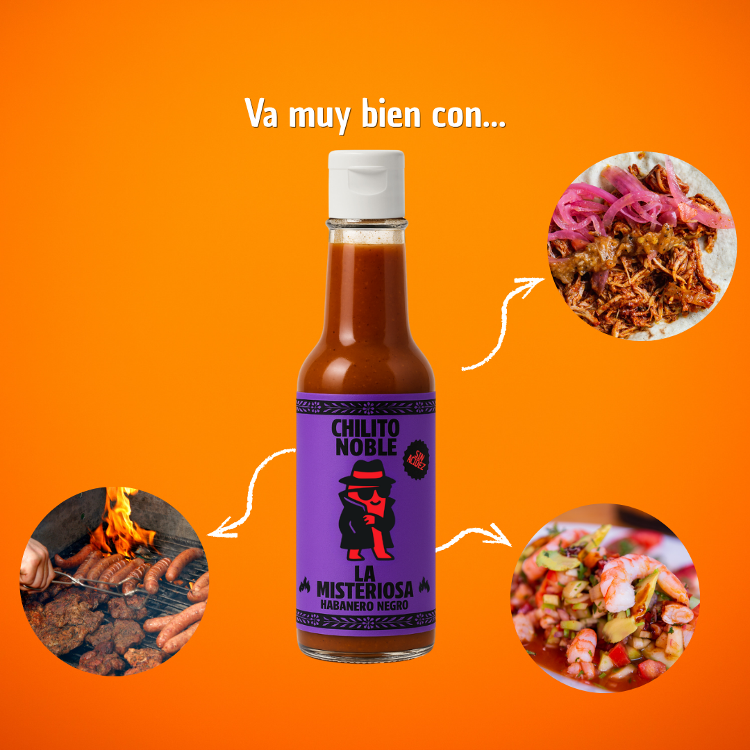 La Misteriosa – Habanero Negro (Sin Acidez) 250ml
