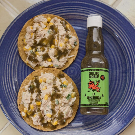 La Consentida con tostadas de atún